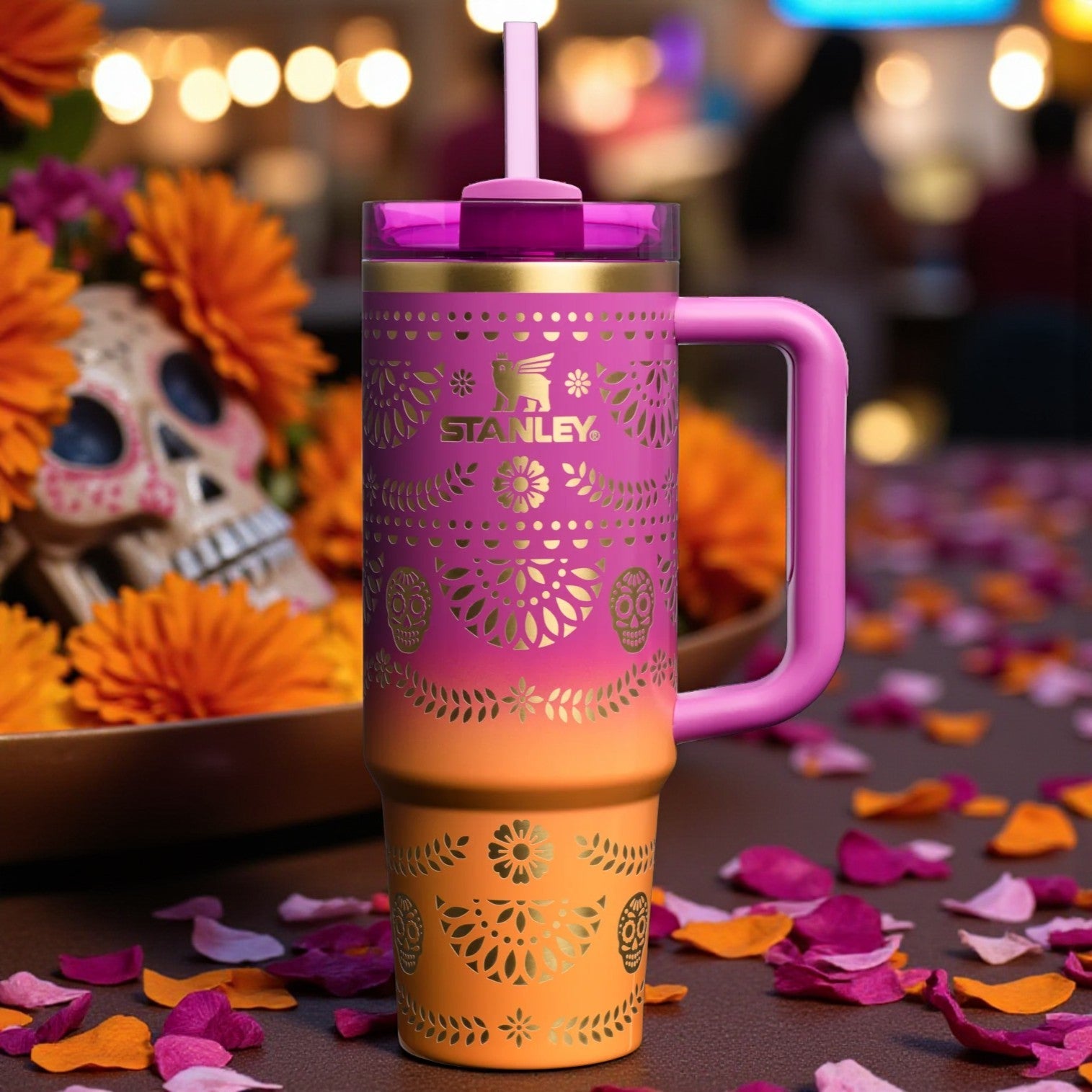 DÃa de Los Muertos Tumbler